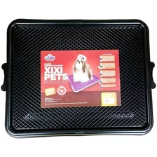 Sanitário Higiênico Xixi Pets Premium Pet Injet Para Cães Cor Black