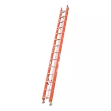 Escalera Extensible Fibra De Vidrio 3,96m 16 Tramos Aladino