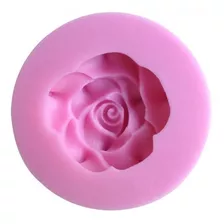 Ce220 Molde De Silicone Rosa Confeitaria E Artesanato