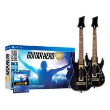 Guitar Hero Live Guitar Bundle Activision Ps4/ps5 + 2 Guitarras