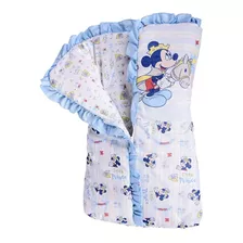 Porta Bebê Saco De Dormir 100% Algodão Minnie Mickey Disney 