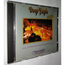 Cd Deep Purple Made In Europe 1 Press Nacional 1991 