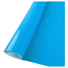 Adesivo Azul Claro Para Aquários 150cmx60cm - Papel De Fundo