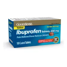 Goodsense Tabletas De Ibuprofeno De 200 Mg Reductor De