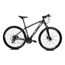 Bicicleta Aro 29 Ksw Color Altus 7.0 24v Hidraulico + Trava Cor Preto/prata Tamanho Do Quadro 19
