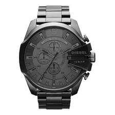 Reloj Para Hombre Diesel Mega Chief/inoxidable Plomizo