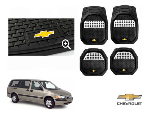 Tapetes 3d Logo Chevrolet + Cubre Volante Venture 97 A 04 Foto 2