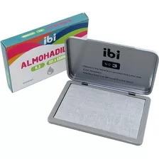 Almohadilla Para Sello Sin Tinta Nº3 Ibi Metal 10.1 X 6.8 Cm
