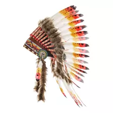 Novum Crafts Tocado De Plumas | Inspirado En Indios Nativos