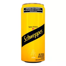 Agua Tonica Schweppes Lata Gaseosa Original 310 Ml 