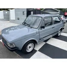 Fiat 147 1.3 Alcool 62cv 2p Ano 1986 Cinza Placa Preta