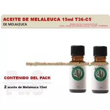 Aceite De Melaleuca, T36-c5, Anticéptico, Árbol De Té, 15ml