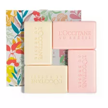 Sabonete Em Barra Vivre 4 X75g Loccitane Com Caixa Presente 