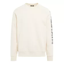 Sudadera Balmain Charcoal Logo Oversized Crewneck Sweatshirt