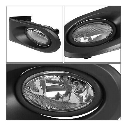 For 02-04 Acura Rsx Dc5 Clear Lens Bumper Driving Fog Li Oad Foto 4