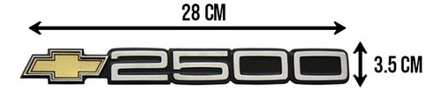 Letras Chevrolet 2500 Cheyenne Silverado 88 98 Foto 2