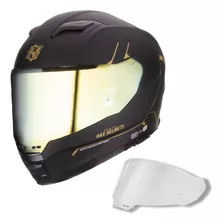 Casco Moto Hax Integral Certificado Dot Ece 2206 Force Negro