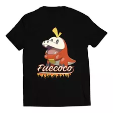 Polera Gamer - Pokémon Fuecoco