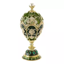 Design Toscano The Petroika Larissa Faberge - Huevo Esmalta.