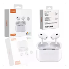 Fone De Ouvido In Ear Kaidi Kd790 Sem Fio Tws Cor Branco