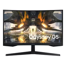 Monitor Samsung Gamer Odyssey G5 27 , Qhd, 165 Hz Color Black