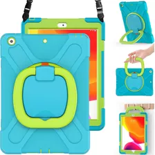 Funda iPad Braecn 10.2 9a/8a/7a Gen Portalápiz/sky Blue