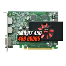 Tarjeta De Video 4gb Gddr5 Radeon R7 450 Grafica