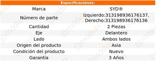 Kit Bases Para Amortiguador Delanteras Renault Koleos 09/16 Foto 2