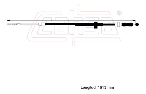 Cable Freno Trasero Para Volkswagen Corrado Tipo 2 2.8l 1994 Foto 2