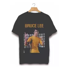 Camiseta Bruce Lee Jogo Da Morte Kung Fu Camisa