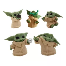 Star Wars Figuras De Ação Mestre Yoda 5 Peças Modelo Brinque