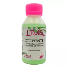 Diluyente Residuos De Esmalte Limpiador De Pinceles 100 Ml