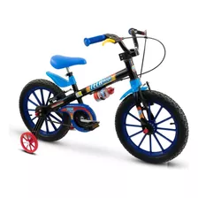 Bicicleta Infantil Nathor Tech Boys 5 Com Rodinhas Aro 16