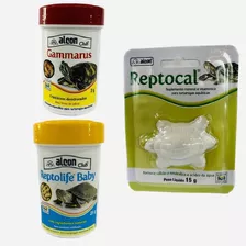 Reptolife Baby 25g + Gammarus 7g + Reptocal 15g Alcon