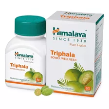Triphala Himalayan 5 Frascos De 60 Tabletas C/u
