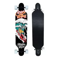 Patineta Long Board Profesional, 12 Diseños Diferentes Con Equipo De Protección