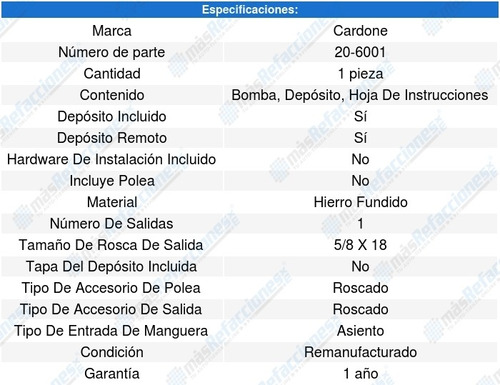 Bomba Direccion Hidraulica Kingswood V8 5.7l 69 A 70 Foto 5