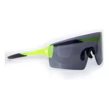 Oculos Ciclismo Absolute Prime Ex Verde Com Lente Fume Bike