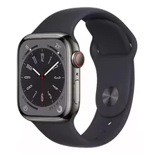 Apple Watch Serie 8 Gps 45mm Preto Nota E Garantia S/ Marcas