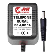 Fonte Carregador 4,6v 700ma Telefone Celular Rural Cromus