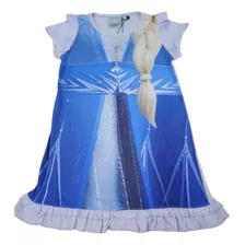 Pijama Bata Frozen Elsa Anna Hermanas Disney Original Niña 