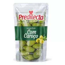 Predilecta Azeitonas Verdes Com Caroço 200g Sachê