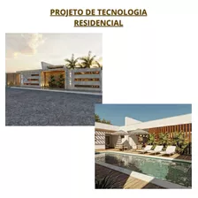 Projeto De Casas Com Tecnologia Residencial Em 2d