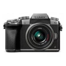 Panasonic Lumix Kit G7k + Lente 14-42mm Ii Asph Dmc-g7k Sin Espejo Color Plata