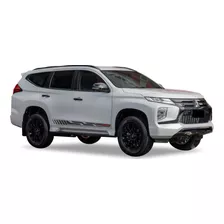 Mitsubishi Pajero Sport 4x4 Adesivos Lateral Par 2020 A 2024