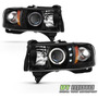 Par Faros Niebla Ahumado Led Dodge Ram 2500 Slt 2003 4.7l