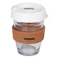 Vaso Café Vidrio Transparente 350ml Frio Calor Waterdog