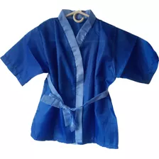 Disfraz Kimono Para Niños Azul 50 X 39
