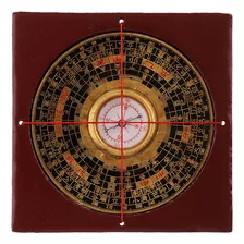 Fengshui Compass Luo Pan Ferramenta Coleção Geomântica