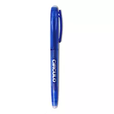 Caneta Mágica Para Tecido Círculo 0,8mm 4 Cores Patchwork Tinta Azul Exterior Azul